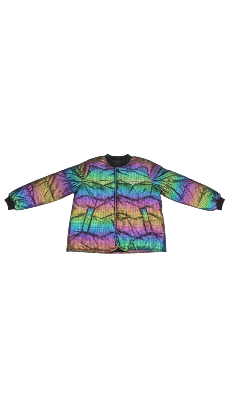 Quilted Bomber Jacket for Kids