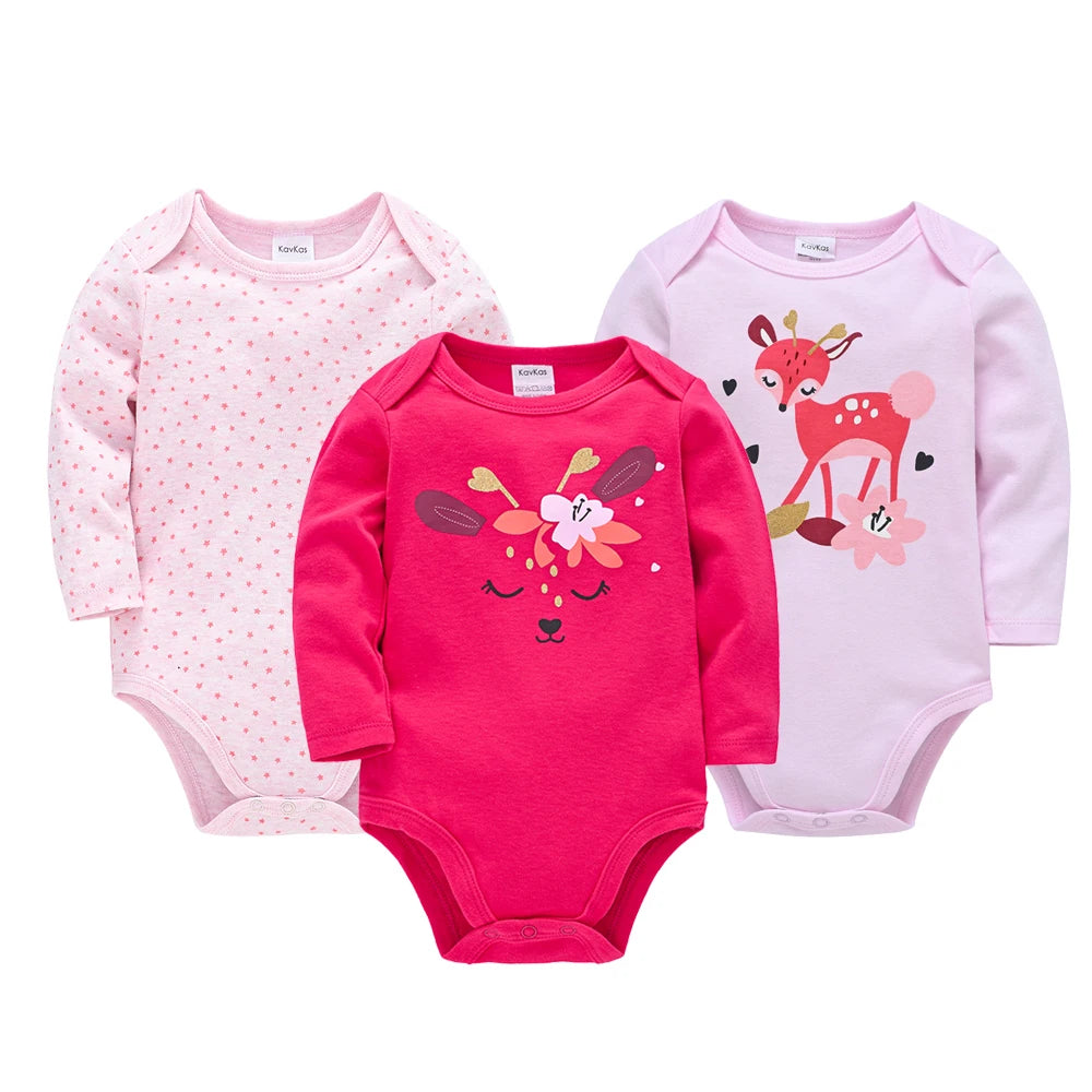 6 PCS 3 PCS Kavkas Long Sleeved body Suit