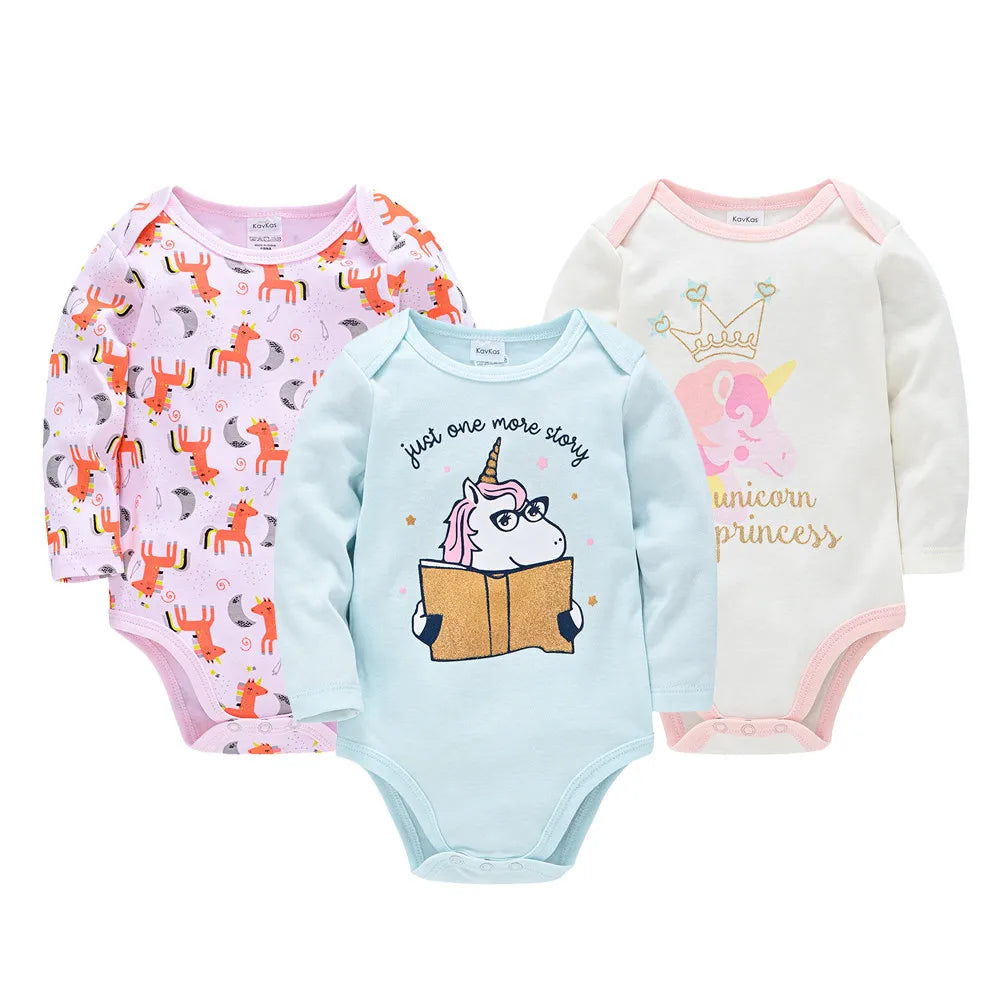 3/6 pcs  Kavkas body suit - Long sleeved