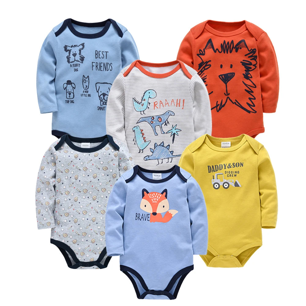 6 PCS 3 PCS Kavkas Long Sleeved body Suit