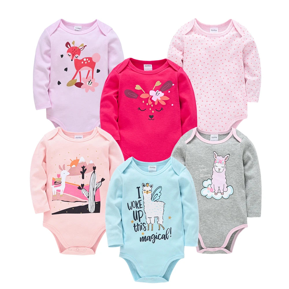 3/6 pcs  Kavkas body suit - Long sleeved