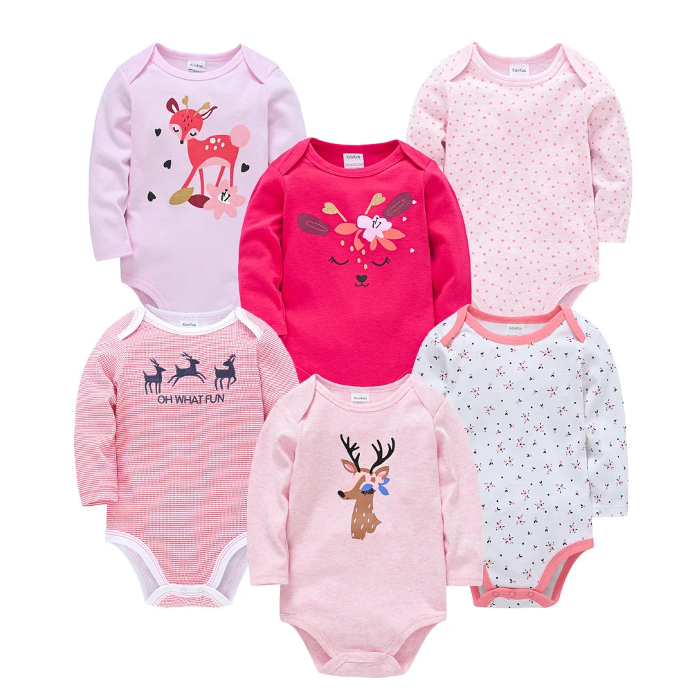 3/6 pcs  Kavkas body suit - Long sleeved