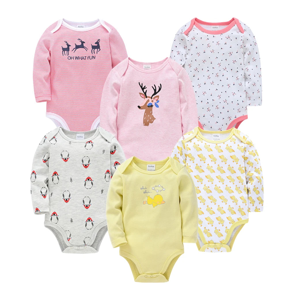 3/6 pcs  Kavkas body suit - Long sleeved