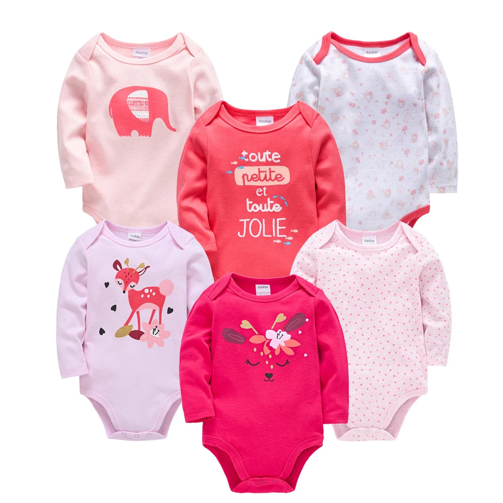 3/6 pcs  Kavkas body suit - Long sleeved