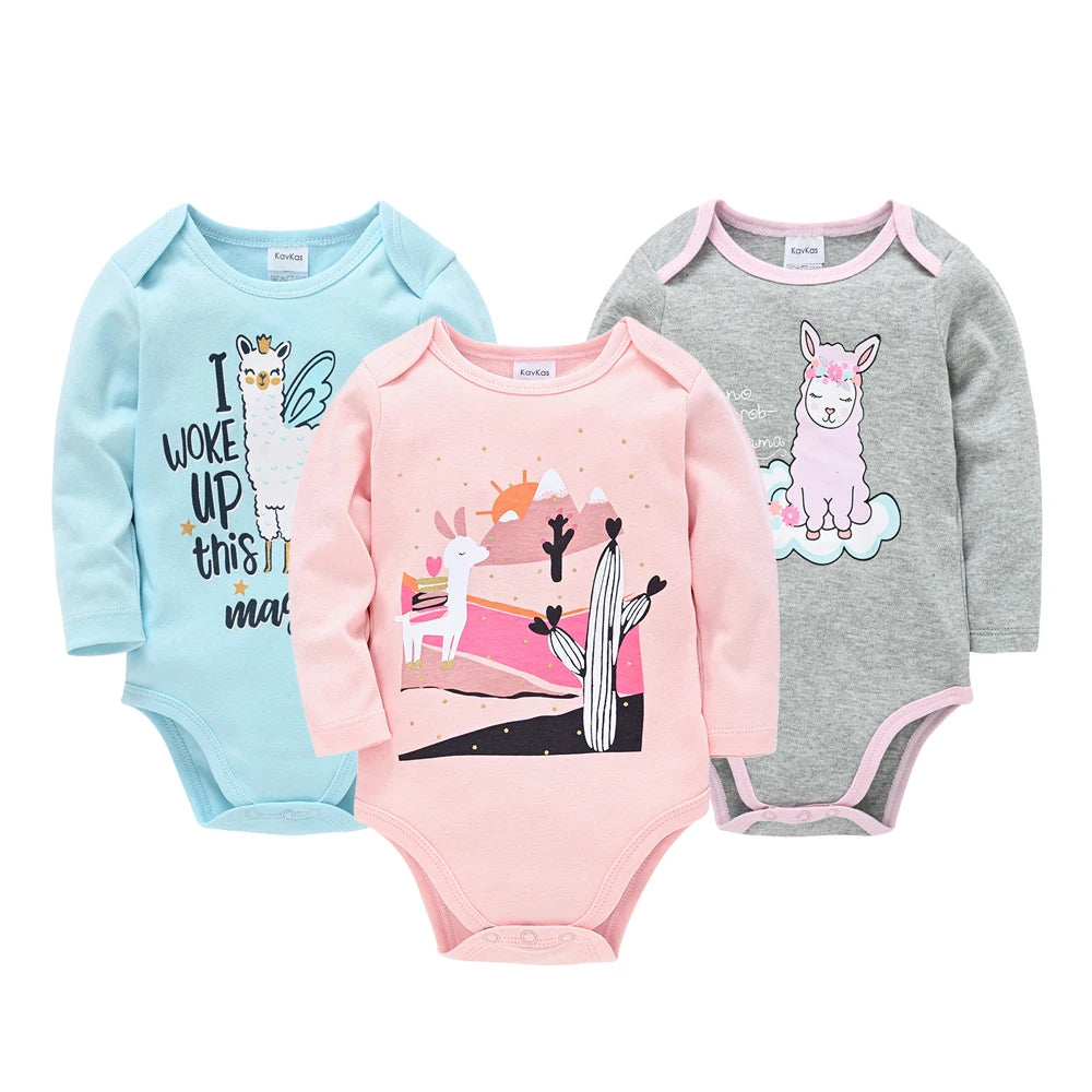 6 PCS 3 PCS Kavkas Long Sleeved body Suit