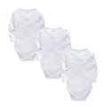 3 Pcs/lot Baby Boy Girls Bodysuit - long sleeved