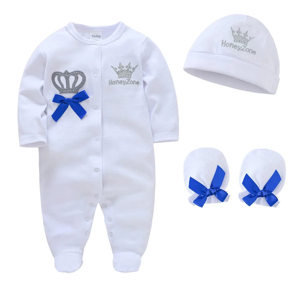 Newborn Romper Royal Crown