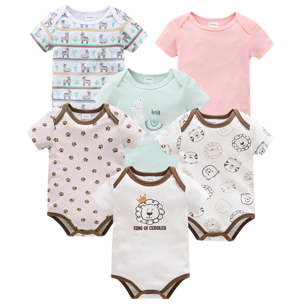 Kavkas 3 Pcs 6 Pcs Bodysuit -Summer Monster
