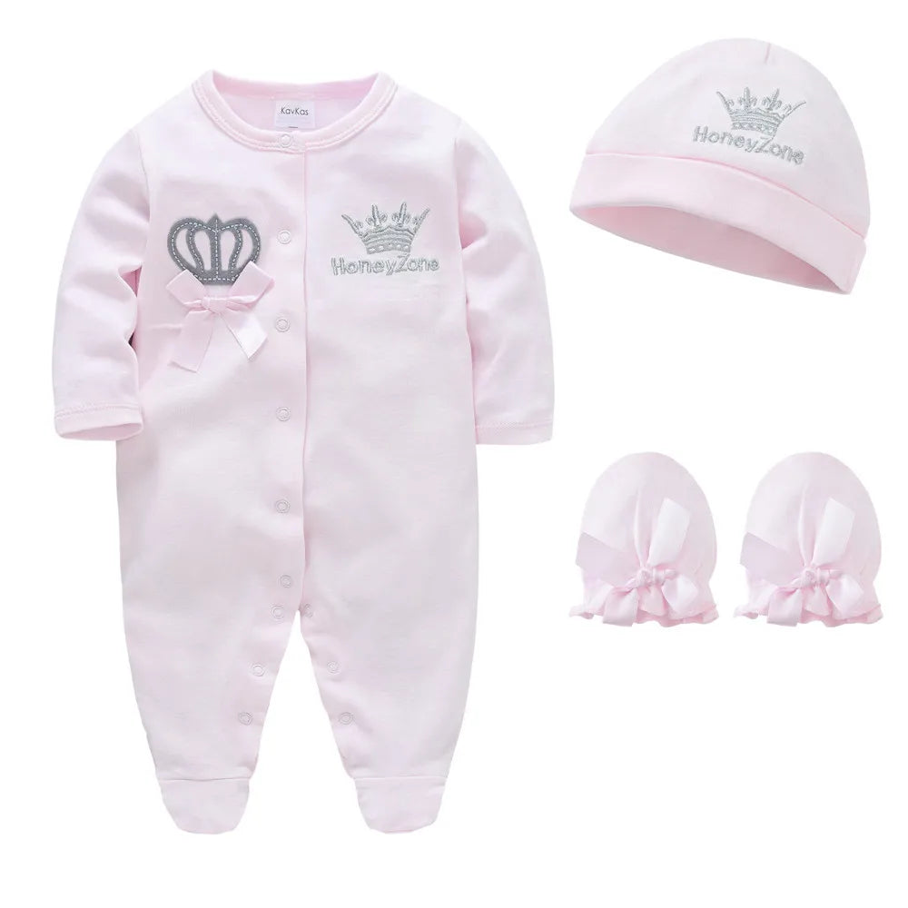 Newborn Romper Royal Crown