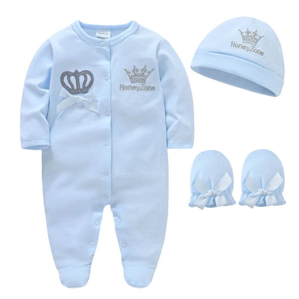 Newborn Romper Royal Crown