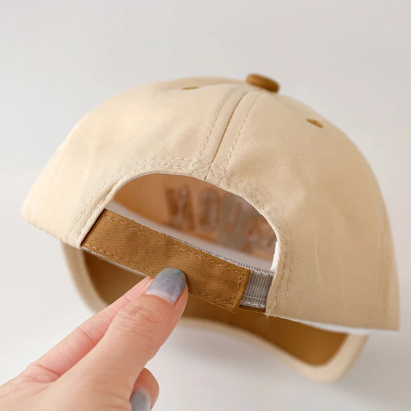 Baby Baseball Cap Letter Embroidery