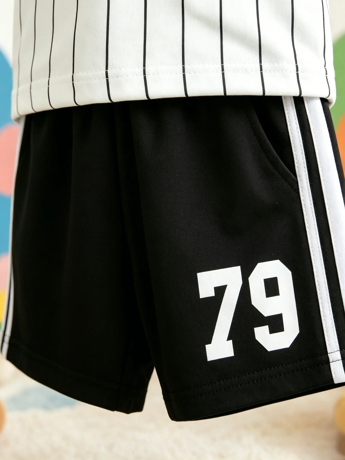 Kids LA Sports Jersey & Shorts Set