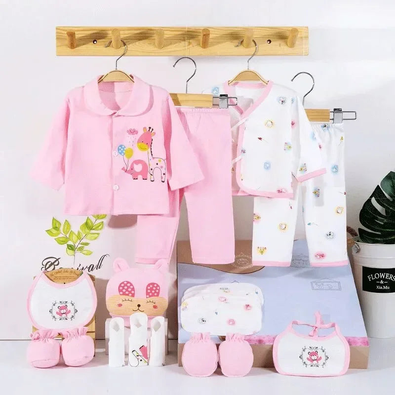 18 Piece/lot Newborn Baby Girl Clothes Set