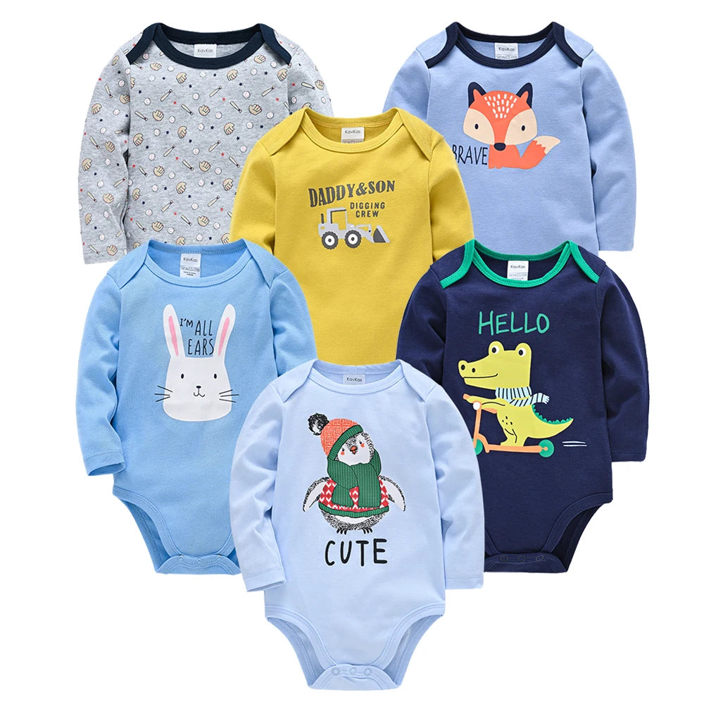 6 PCS 3 PCS Kavkas Long Sleeved body Suit