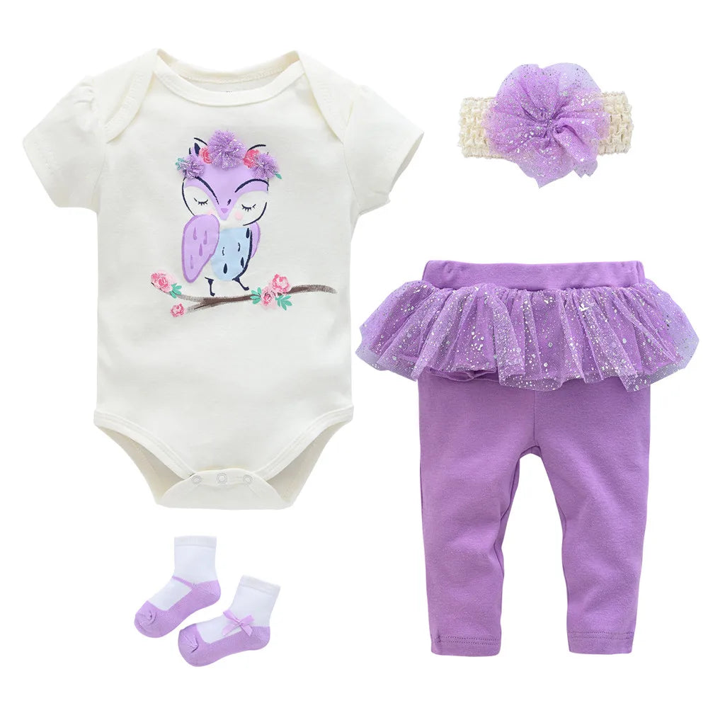 Set tulle Body Suit Romper