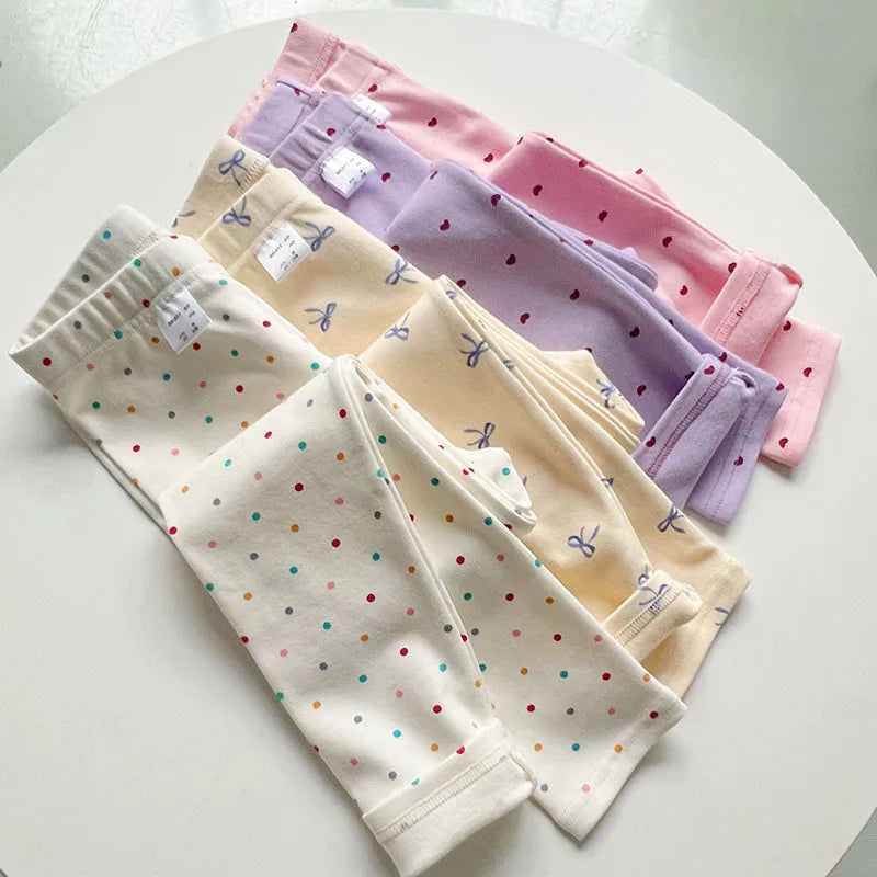 Girls Legging r Pants For Kids Thick Cotton Elastic