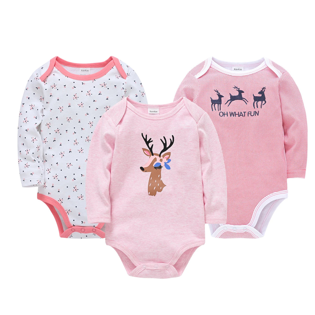 3/6 pcs  Kavkas body suit - Long sleeved