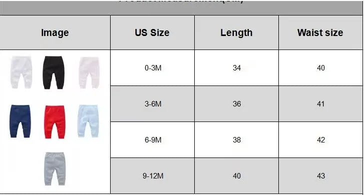Kavkas Newborn Baby 4 Pcs/lot Boy Girl Pants