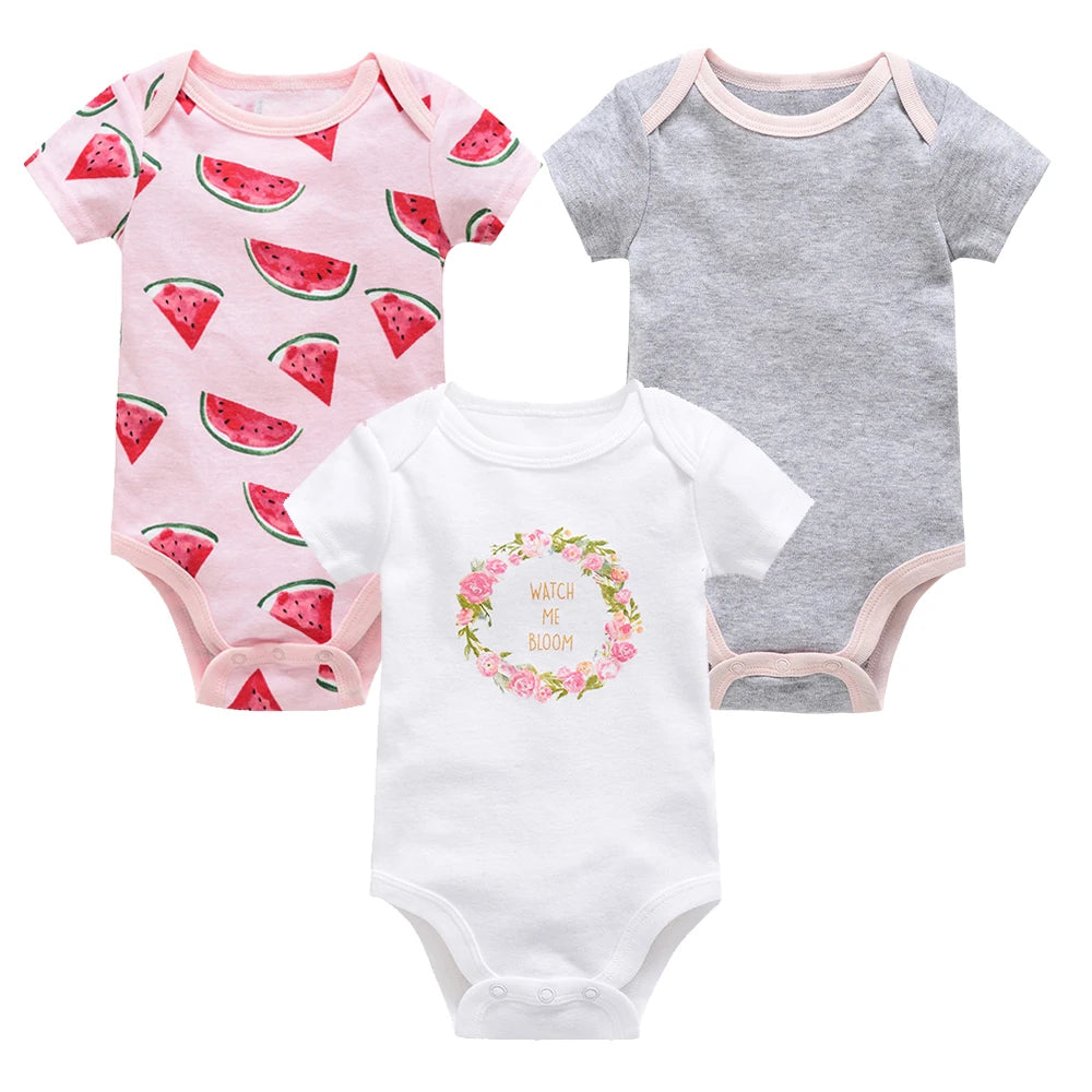 3/6 pcs  pour nouveaux  Bodysuit