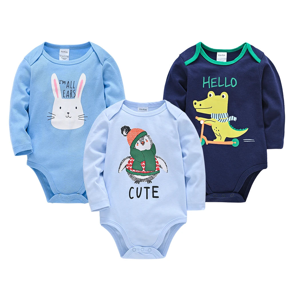 6 PCS 3 PCS Kavkas Long Sleeved body Suit