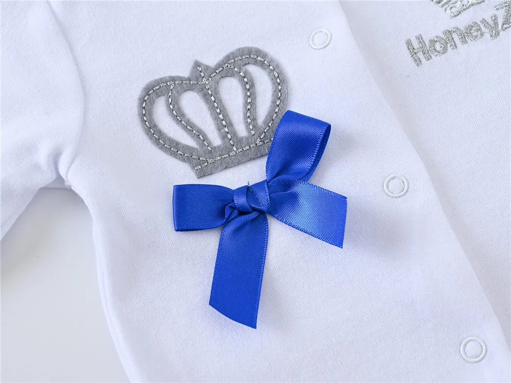 Newborn Romper Royal Crown
