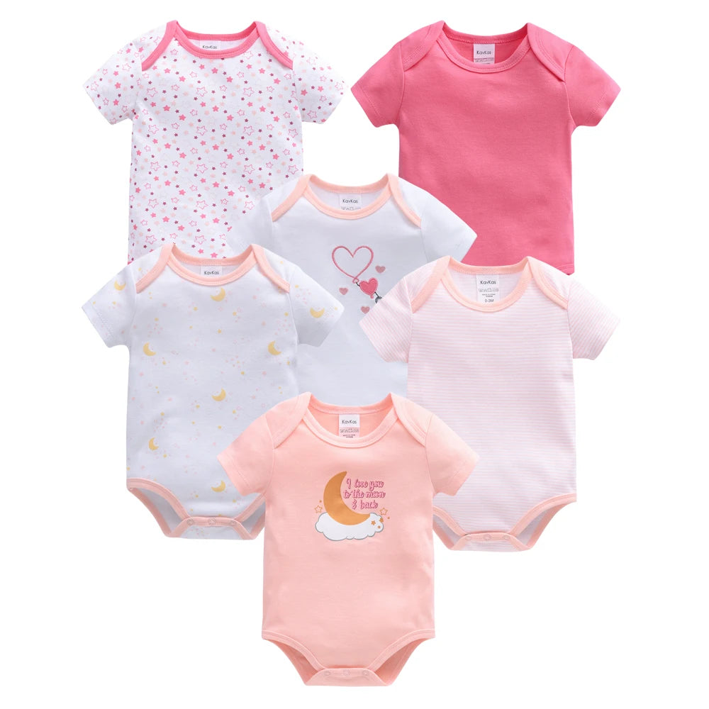 Kavkas 3 Pcs 6 Pcs Baby Bodysuit Unisex