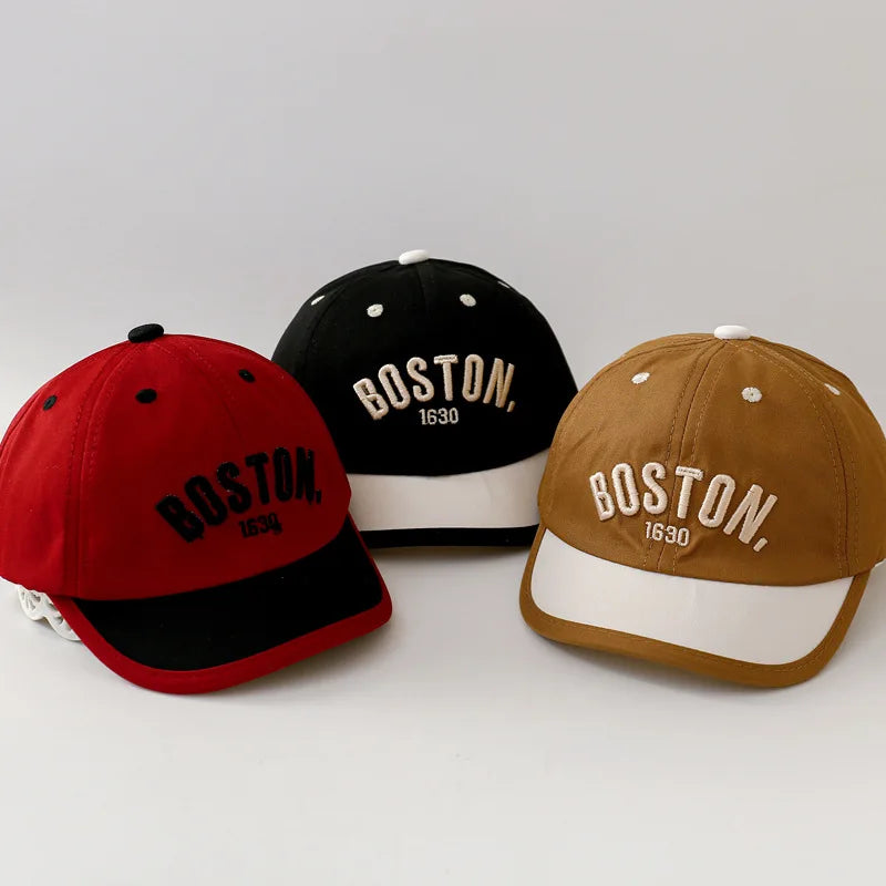Baby Baseball Cap Letter Embroidery