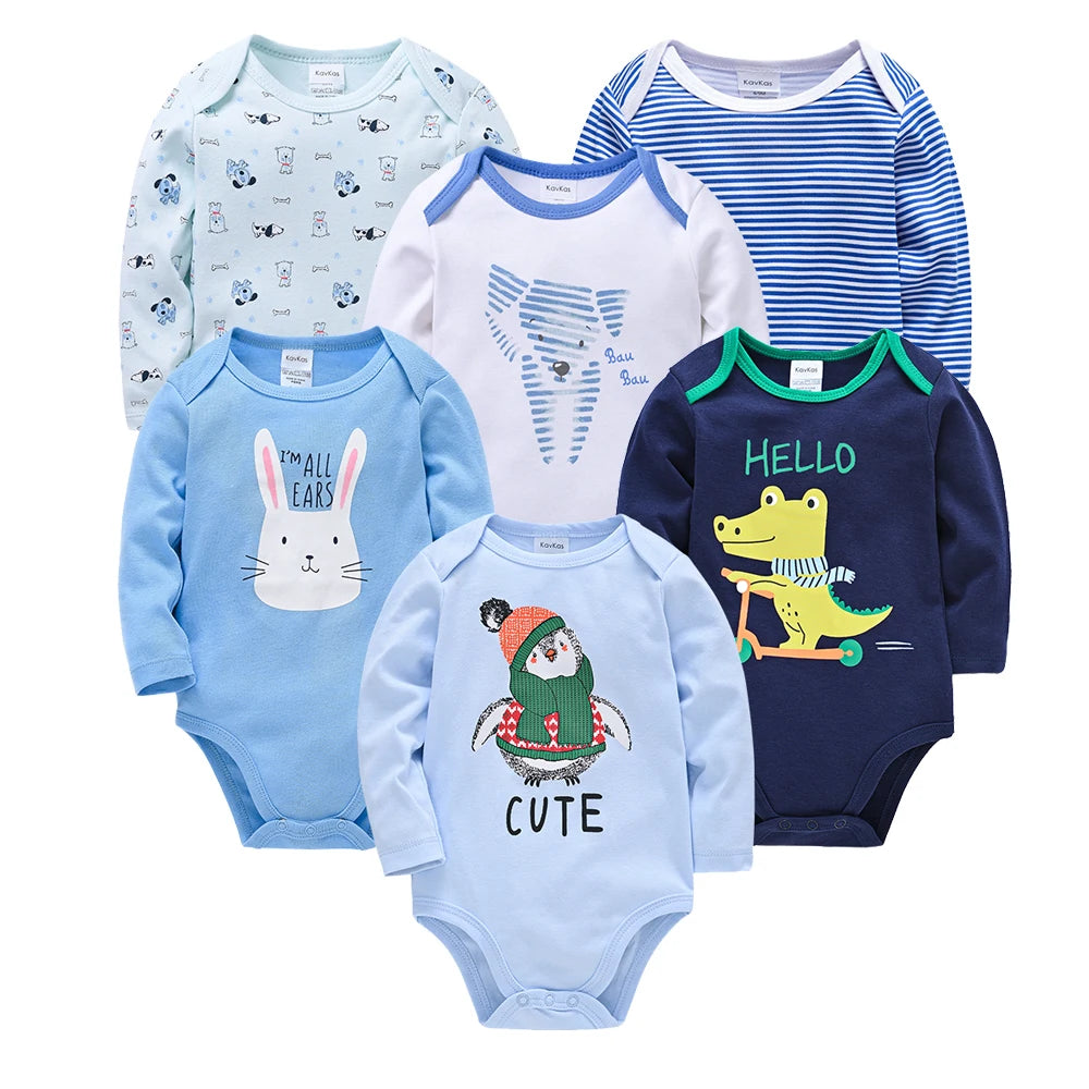 6 PCS 3 PCS Kavkas Long Sleeved body Suit