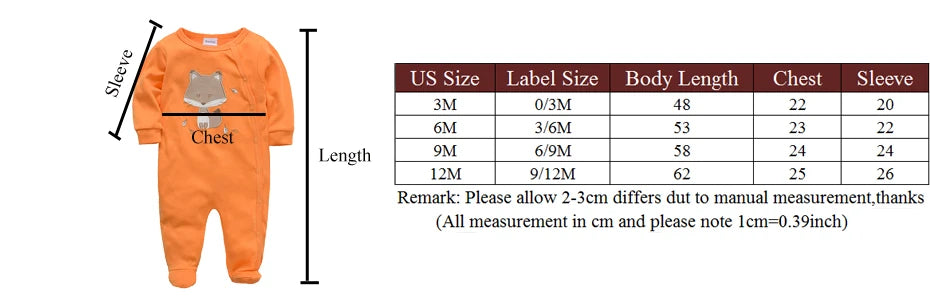 Kavkas  3 Pcs  Infant Jumpsuit