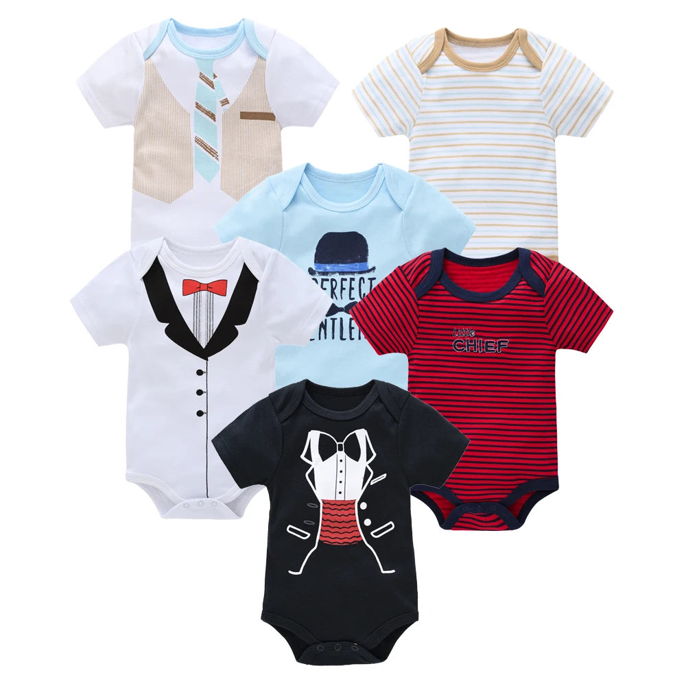 Kavkas 3 Pcs 6 Pcs Baby Bodysuit Unisex
