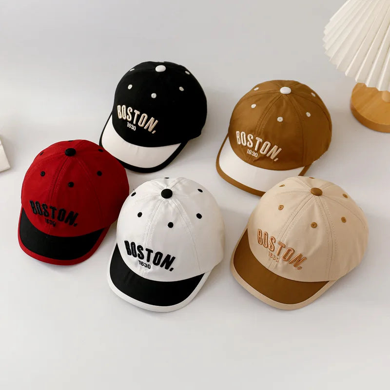 Baby Baseball Cap Letter Embroidery
