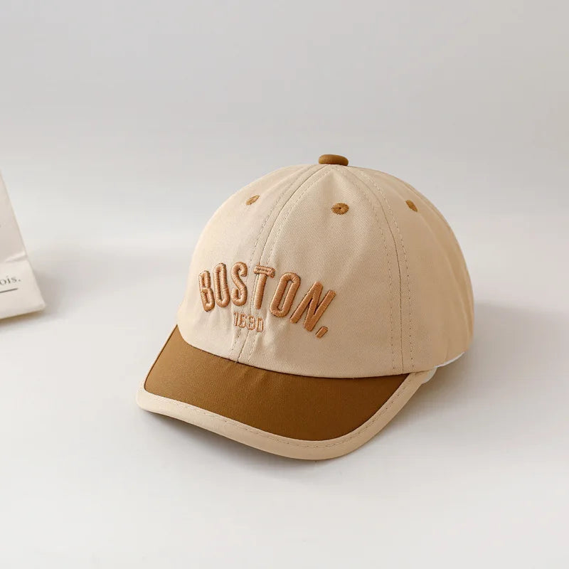 Baby Baseball Cap Letter Embroidery