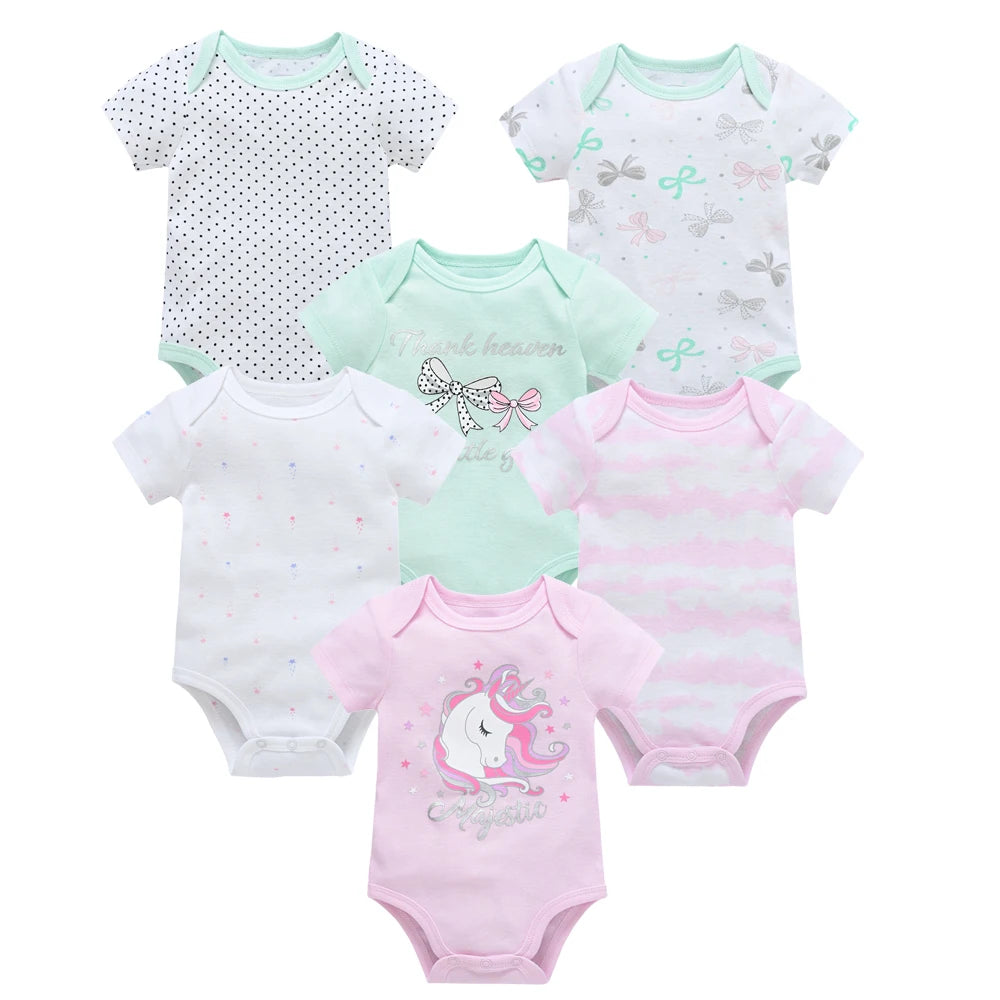 Kavkas 3 Pcs 6 Pcs Baby Bodysuit Unisex