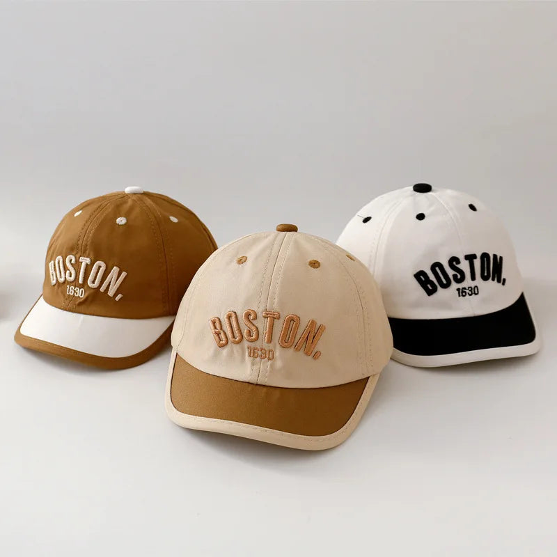 Baby Baseball Cap Letter Embroidery