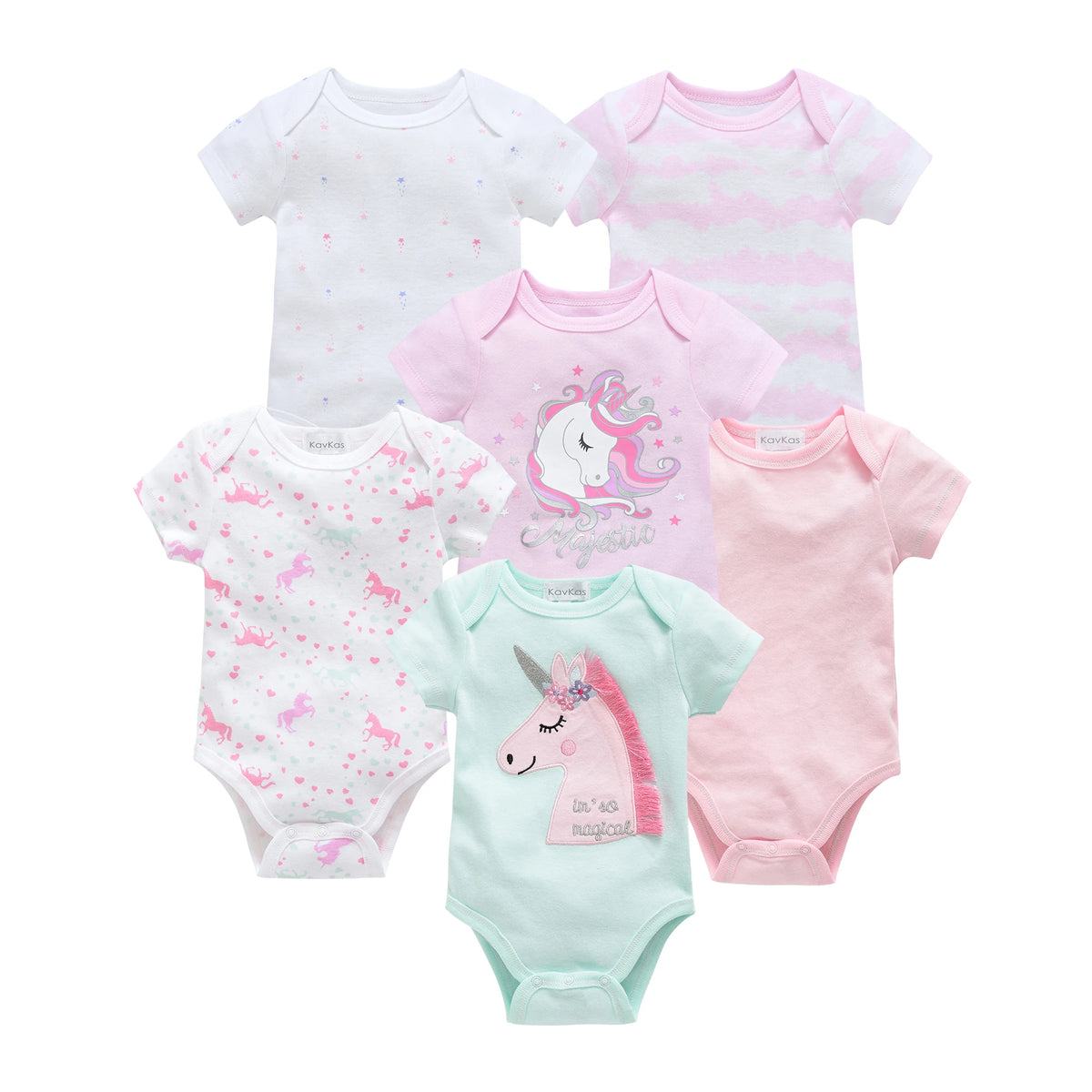 3/6 pcs  pour nouveaux  Bodysuit