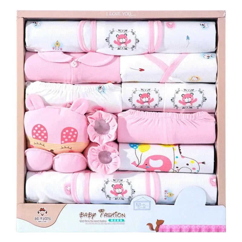 18 Piece/lot Newborn Baby Girl Clothes Set