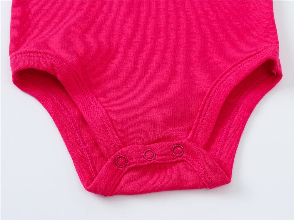 3 Pcs/lot Sika Deer Print Girls  Body suit