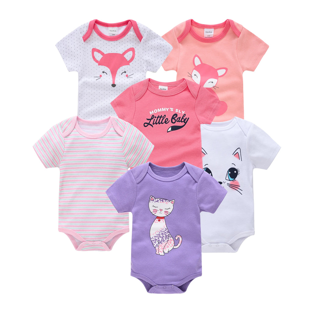 3/6 pcs  pour nouveaux  Bodysuit