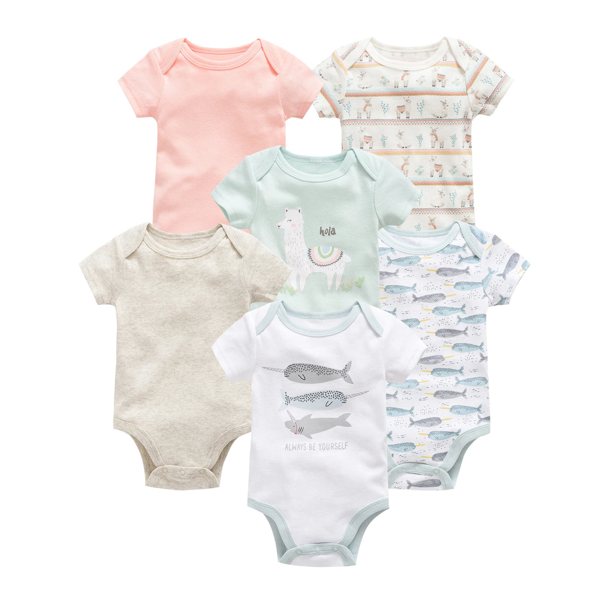 3/6 pcs  pour nouveaux  Bodysuit