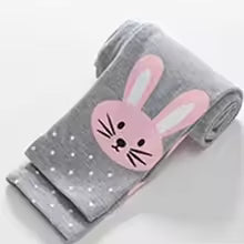 Spring Girls Leggings Cotton Trousers Fille Kids Pants Girls Pants Skinny Print Cartoon Pattern Children Leggings Trousers