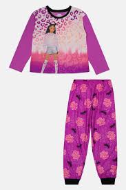 Little Girls That Girl Lay Lay T-shirt and Pajama, 2 Piece Set